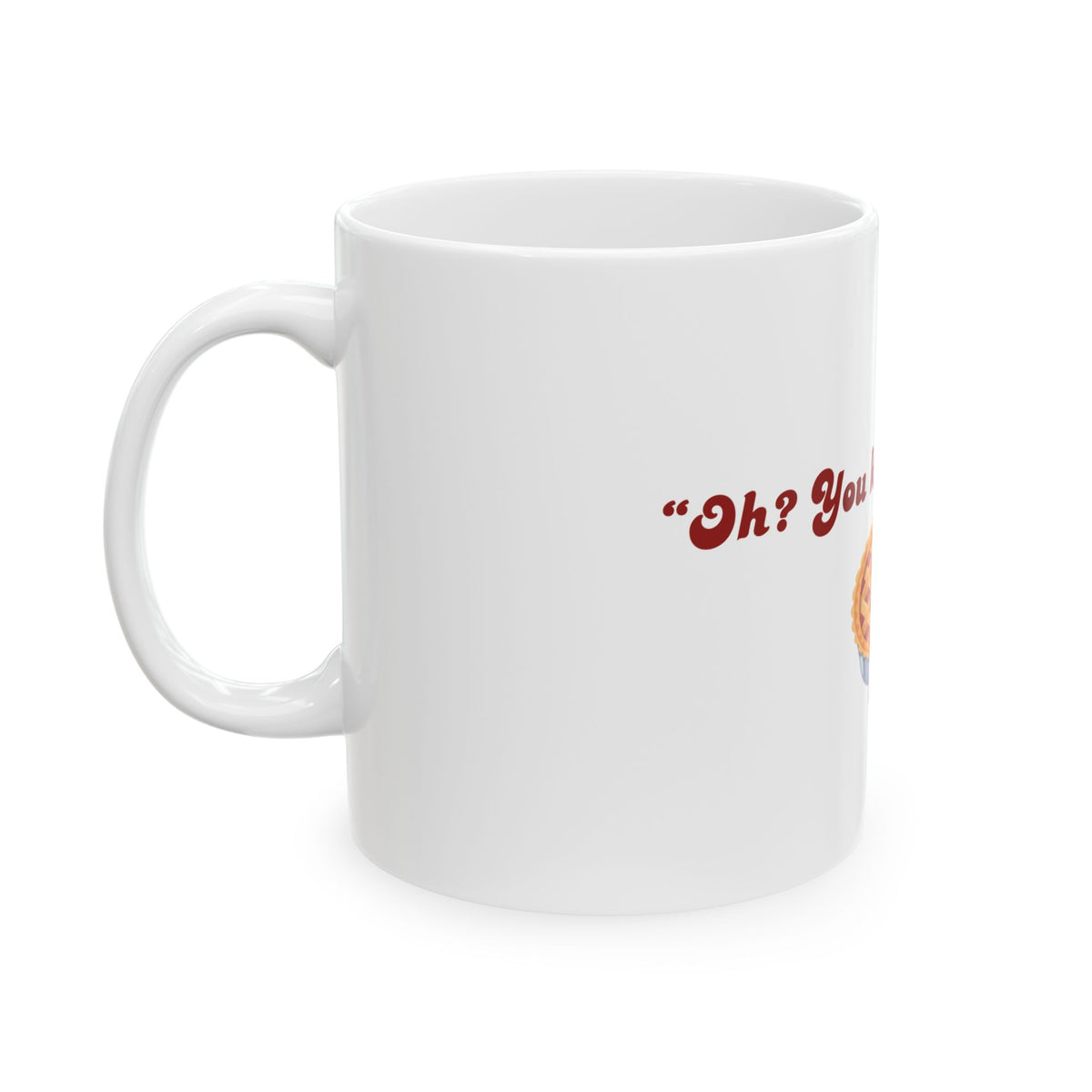 Oh, you know this one? Cherry Pie - Hockey Romance Inspired Mug