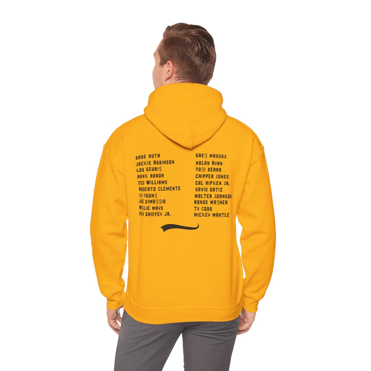 Baseball Tribute Hoodie — "Heroes Get Remembered, Legends Never Die" Hoodie