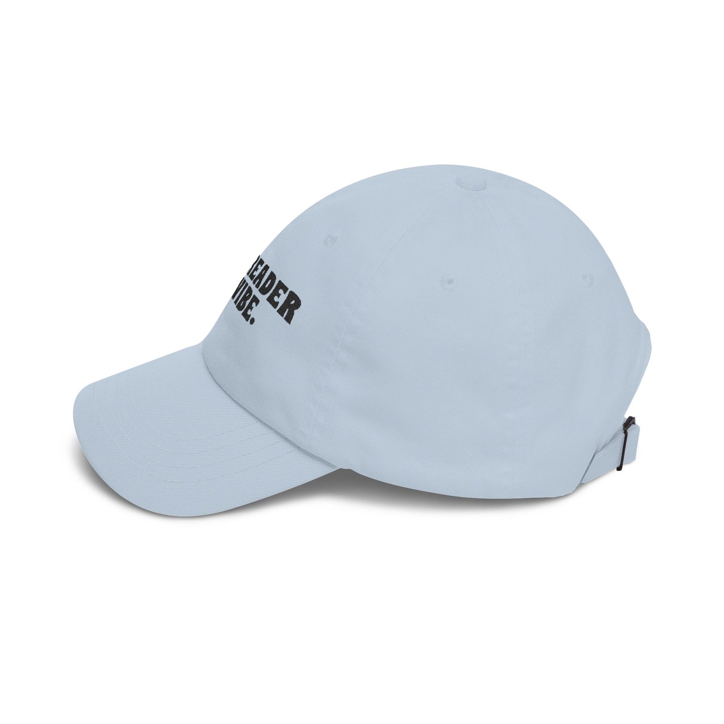 "Mood Reader It's a Vibe"- Embroidered Literary Dad Cap (Black Text)