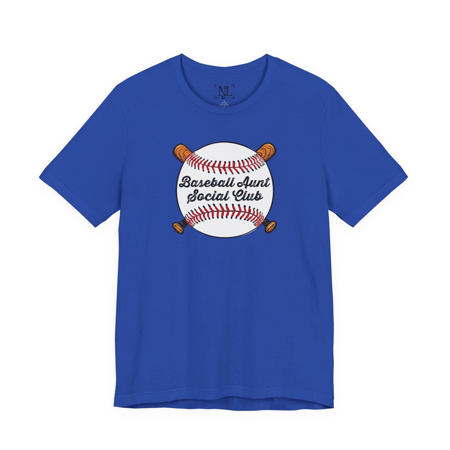 Baseball Aunt Social Club Tee — Women’s Baseball T-Shirt