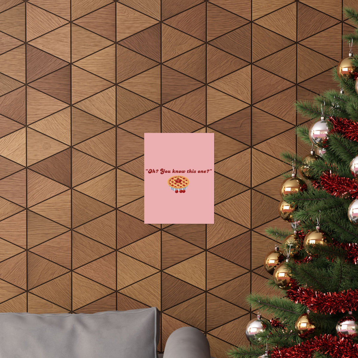 Oh? You know this one? Cherry Pie - Hockey Romance Inspired Wall Art