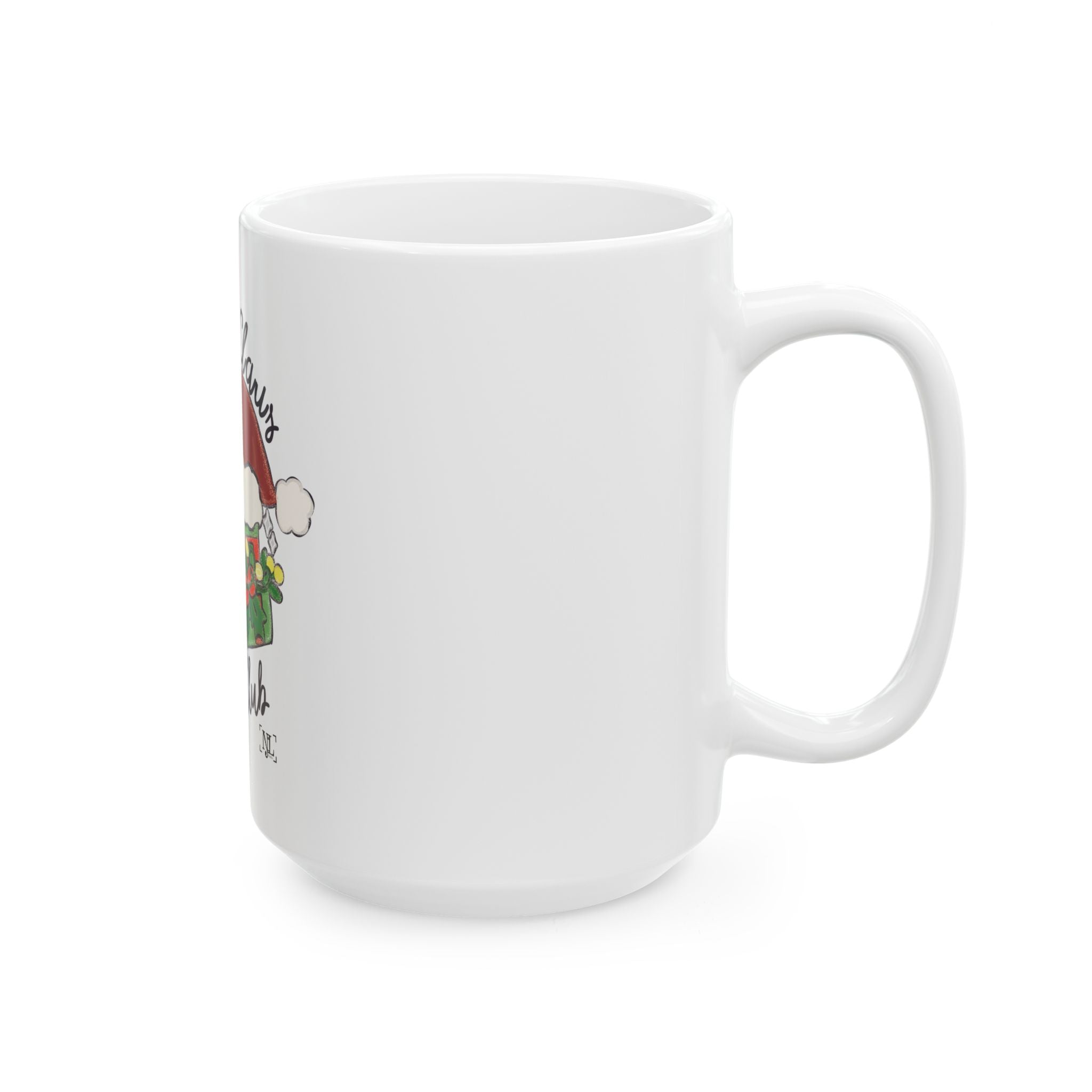 Mrs. Claus Book Club - Ceramic Mug  (11oz & 15oz)