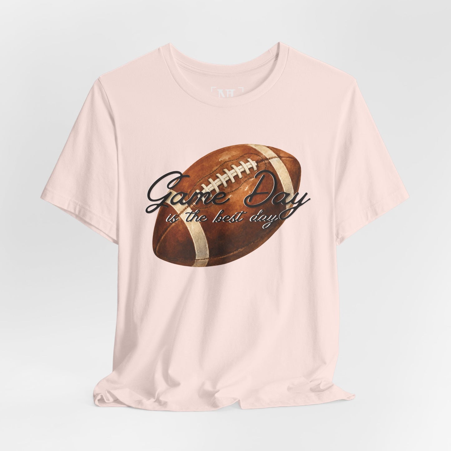 Game Day Football Tee — "Game Day is the best day" Vintage Football Shirt