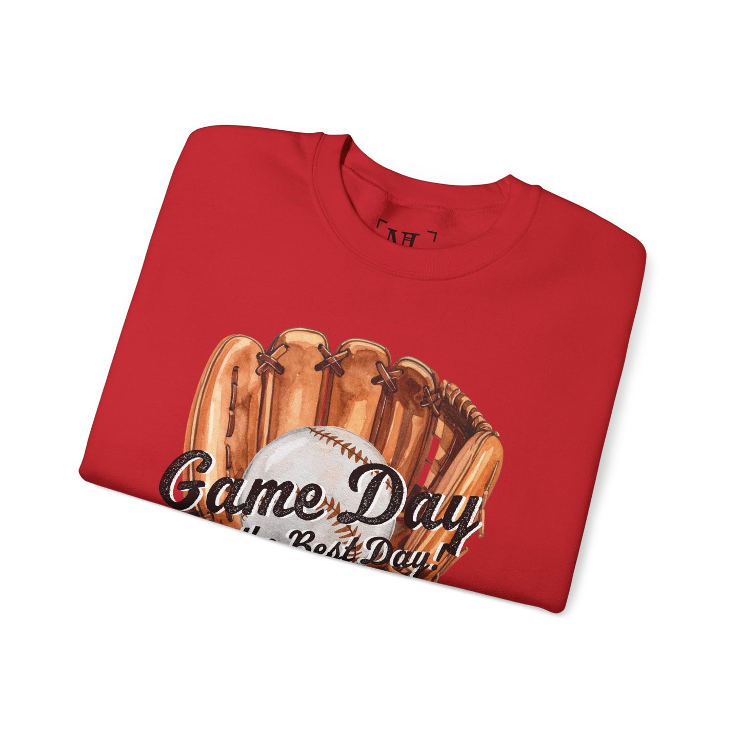 Game Day Baseball Sweatshirt — "Game Day is the Best Day" Crewneck