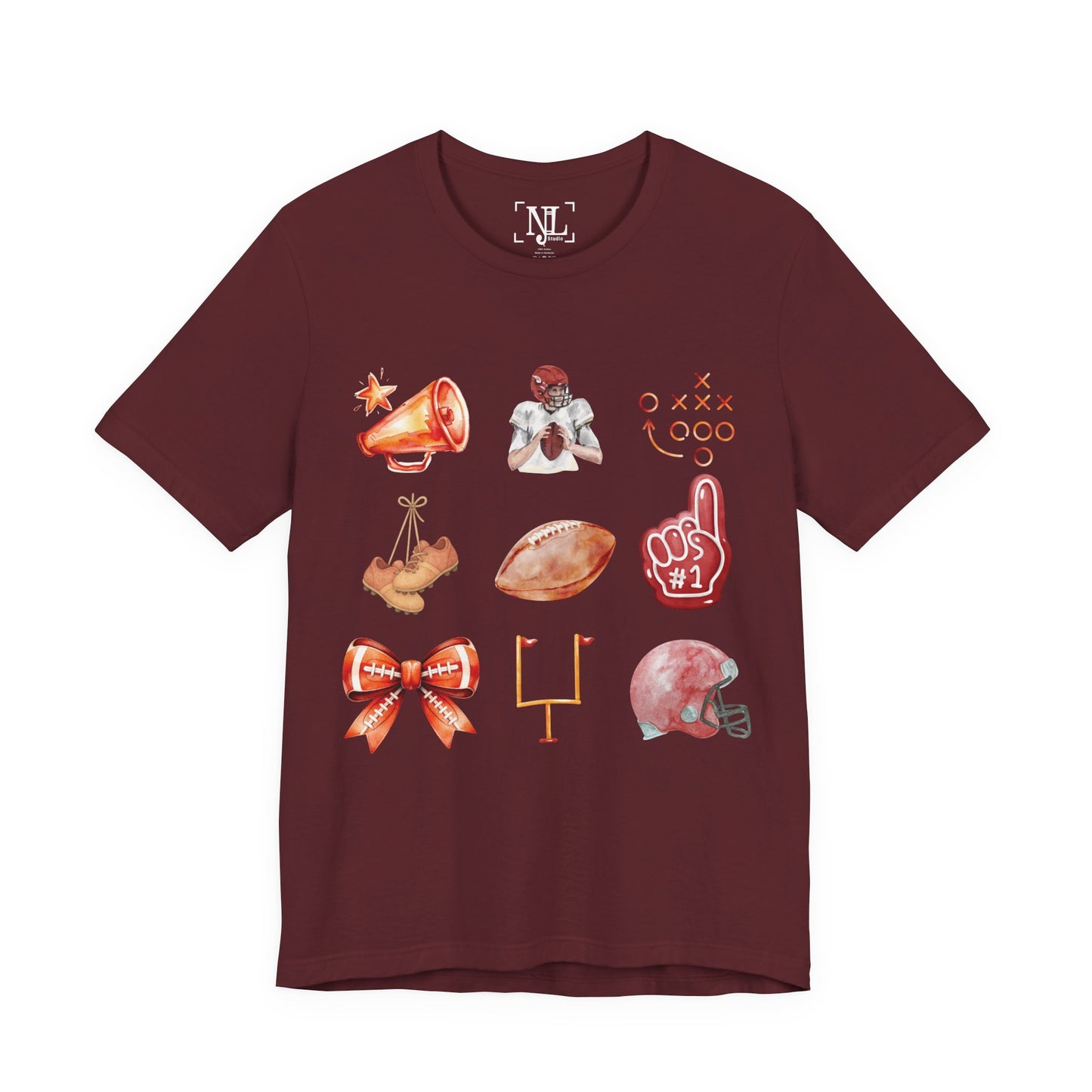Vintage Football Icons - Graphic Tee