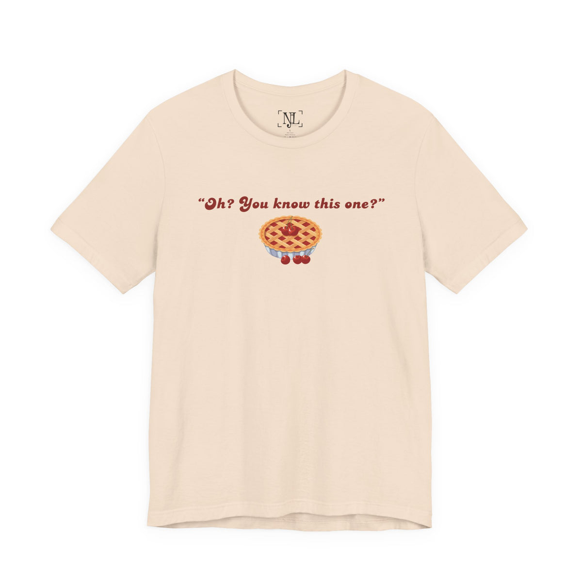 "Oh? You know this one?" Cherry Pie - Hockey Romance Inspired Tee