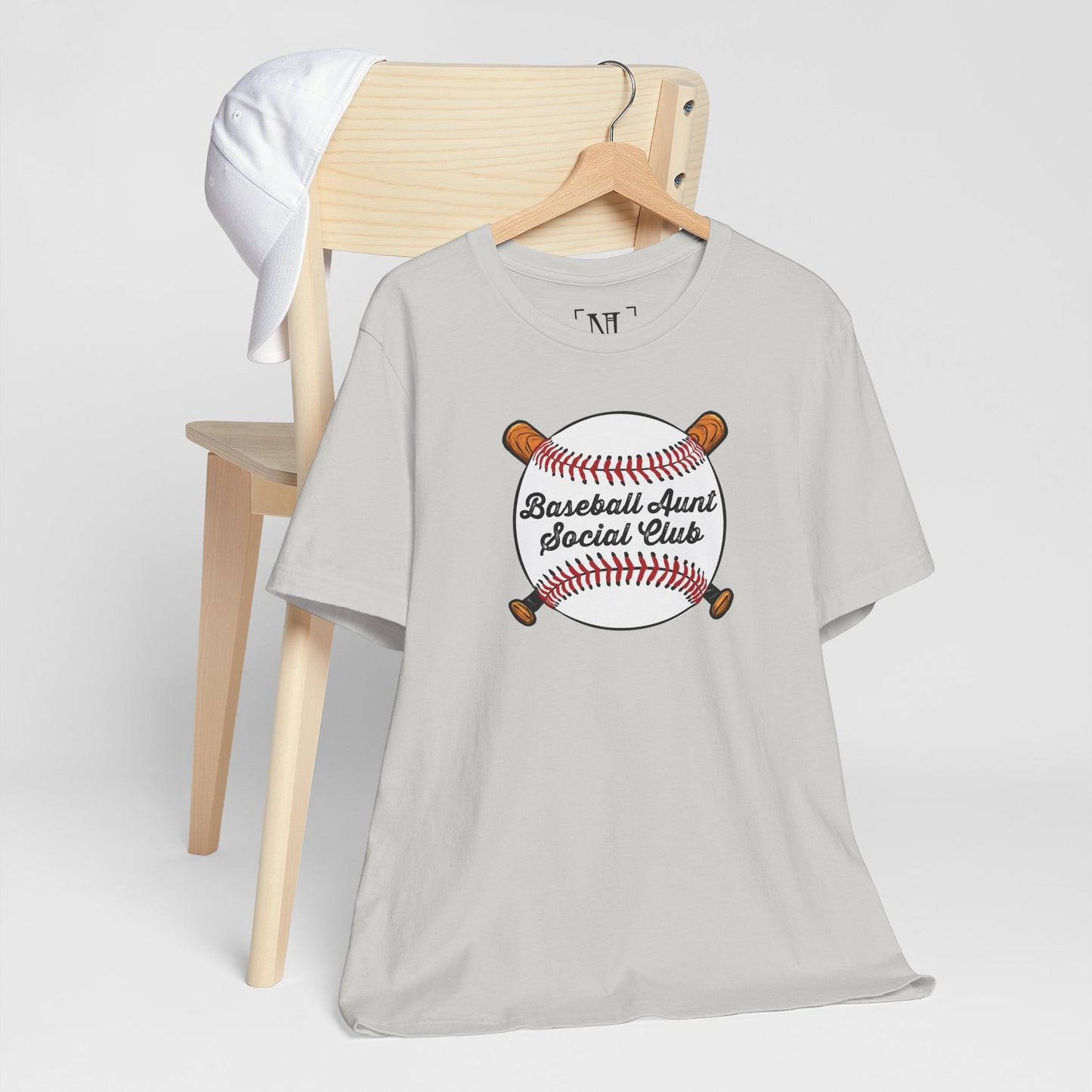 Baseball Aunt Social Club Tee — Women’s Baseball T-Shirt