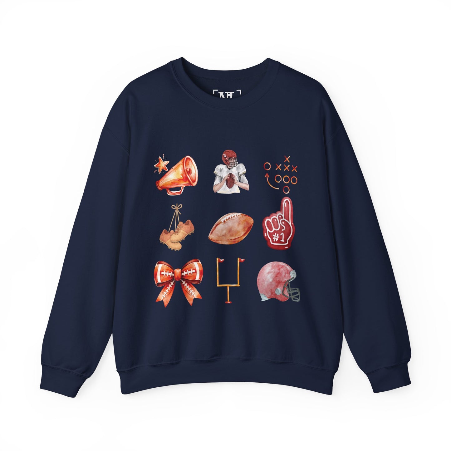 Vintage Football Icons - Graphic Sweatshirt