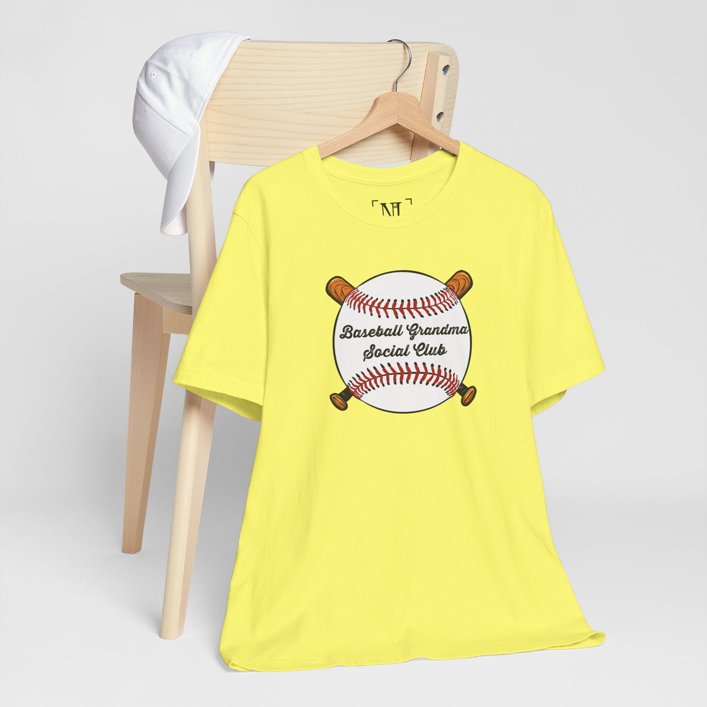 Baseball Grandma Social Club Tee — Women’s Baseball T-Shirt