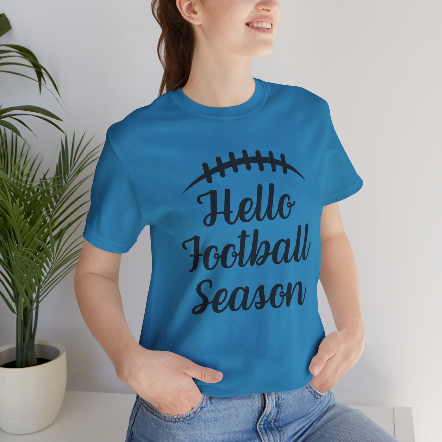 Hello Football Season - Graphic Tee