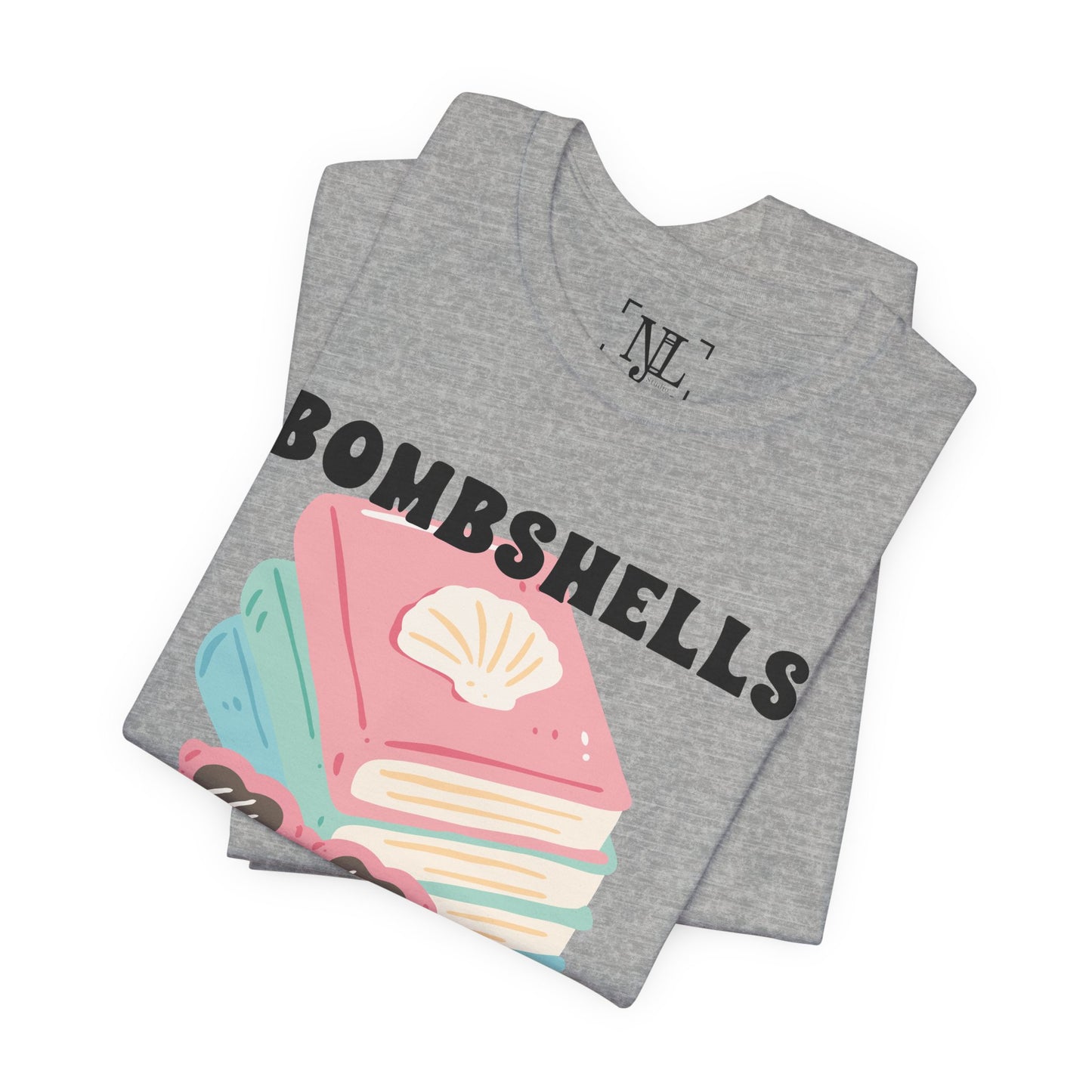 Bombshells Read Books - Bookish Villa Inspired Tee