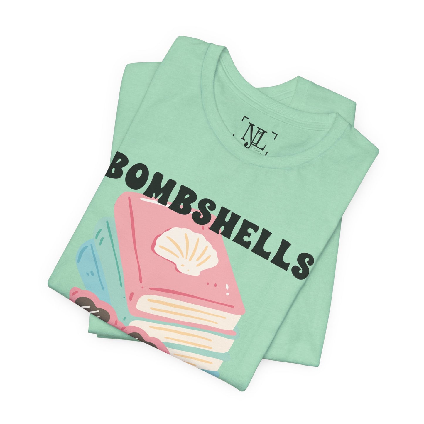 Bombshells Read Books - Bookish Villa Inspired Tee