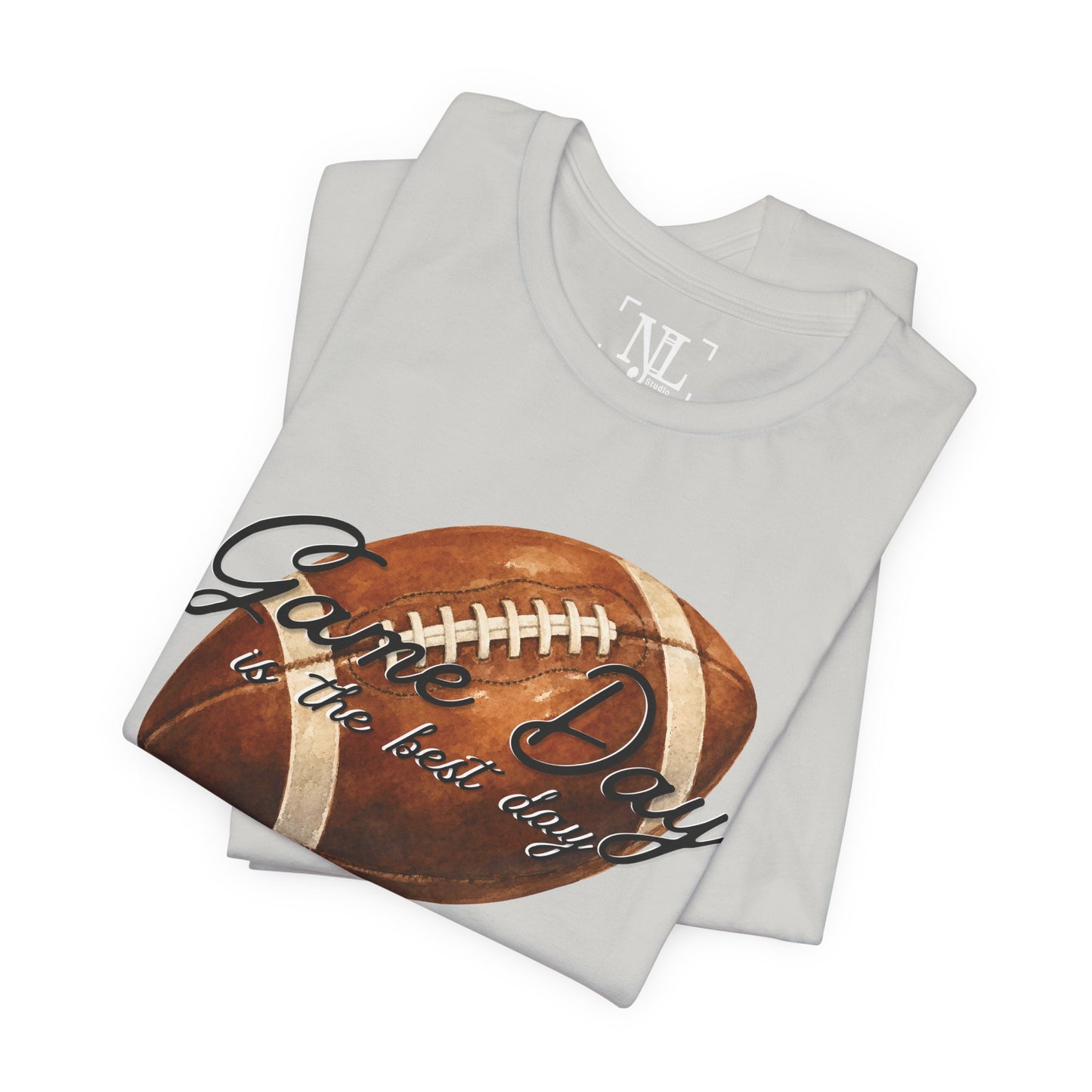 Game Day Football Tee — "Game Day is the best day" Vintage Football Shirt