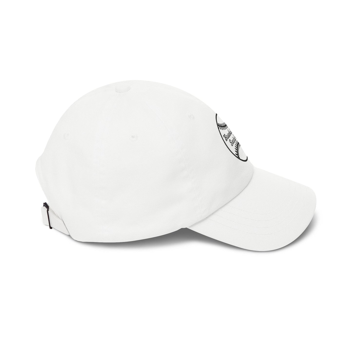 Baseball Aunt Social Club - Dad Cap Black Embroidered