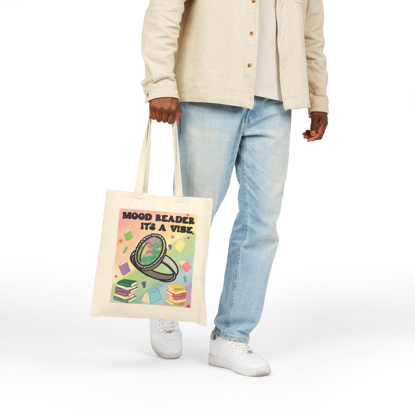Mood Reader It’s a Vibe - Bookish Tote Bag (with Genres)