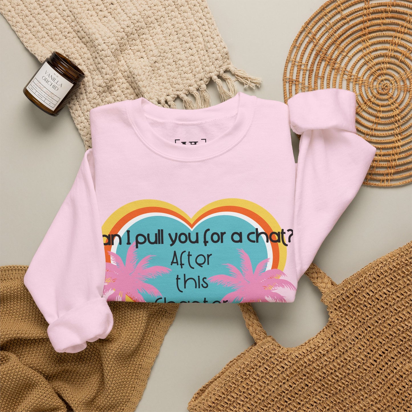 Can I Pull You for a Chat? - Bookish Villa Inspired Crewneck Sweatshirt