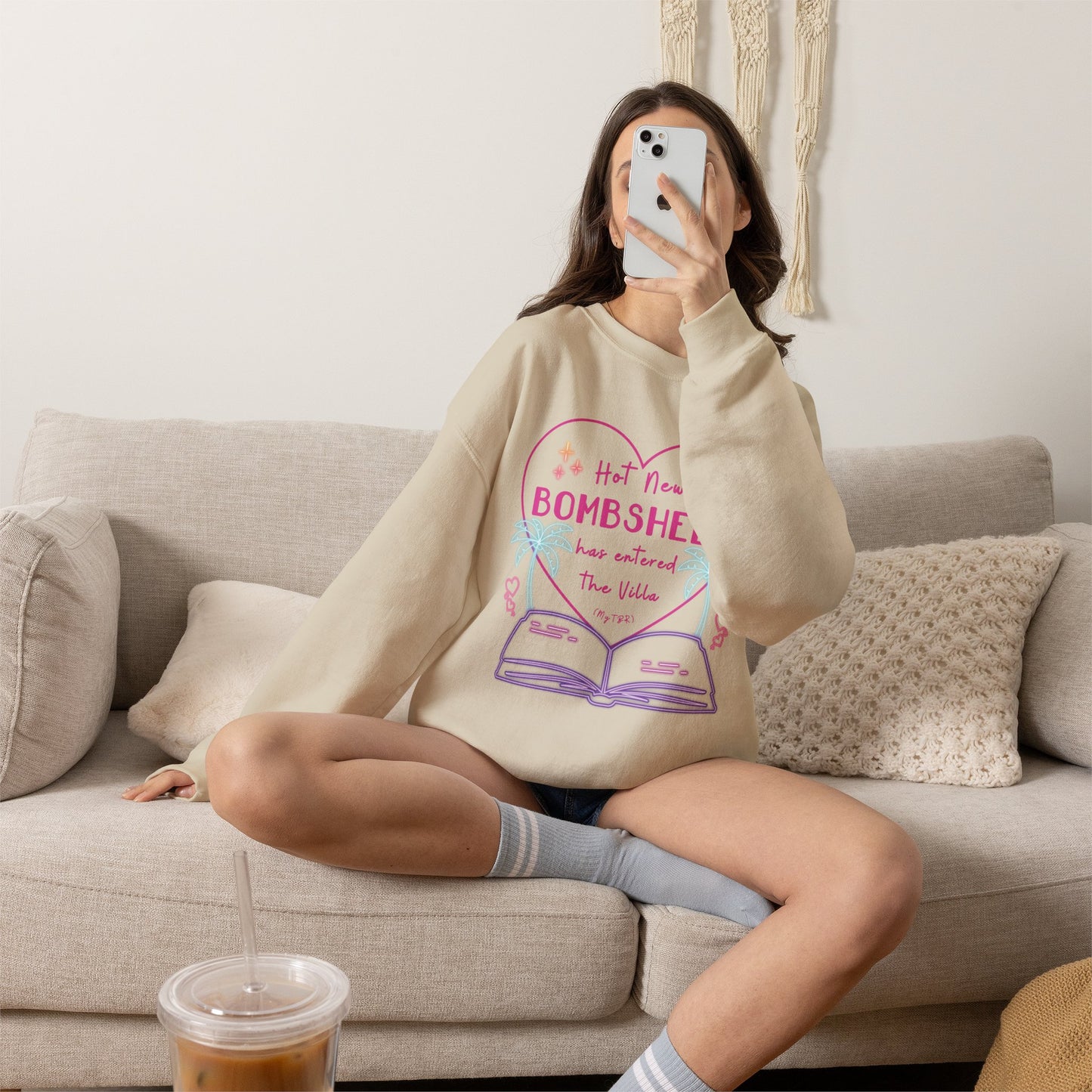 Hot New Bombshell Has Entered the Villa - Bookish Villa Inspired Sweatshirt