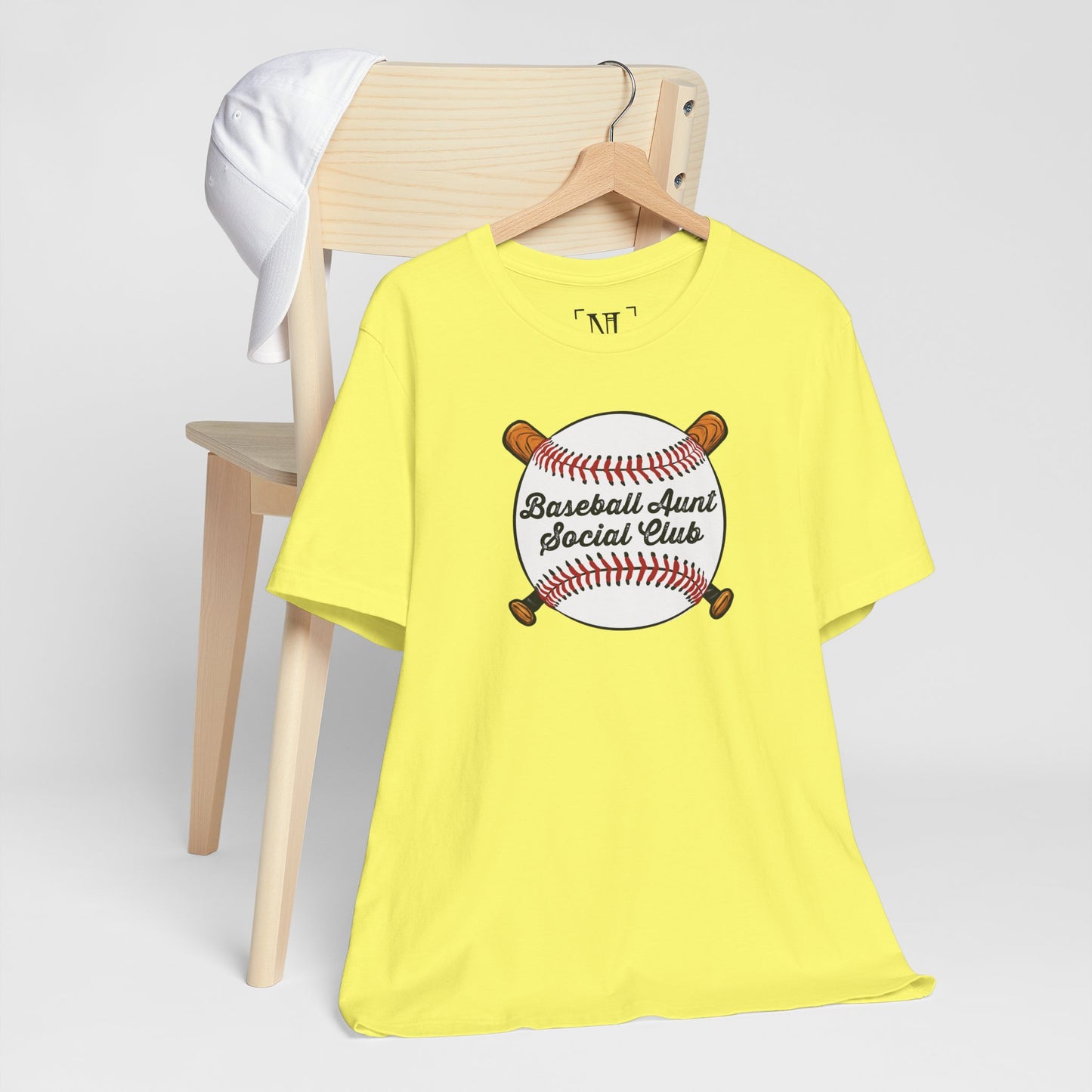Baseball Aunt Social Club Tee — Women’s Baseball T-Shirt