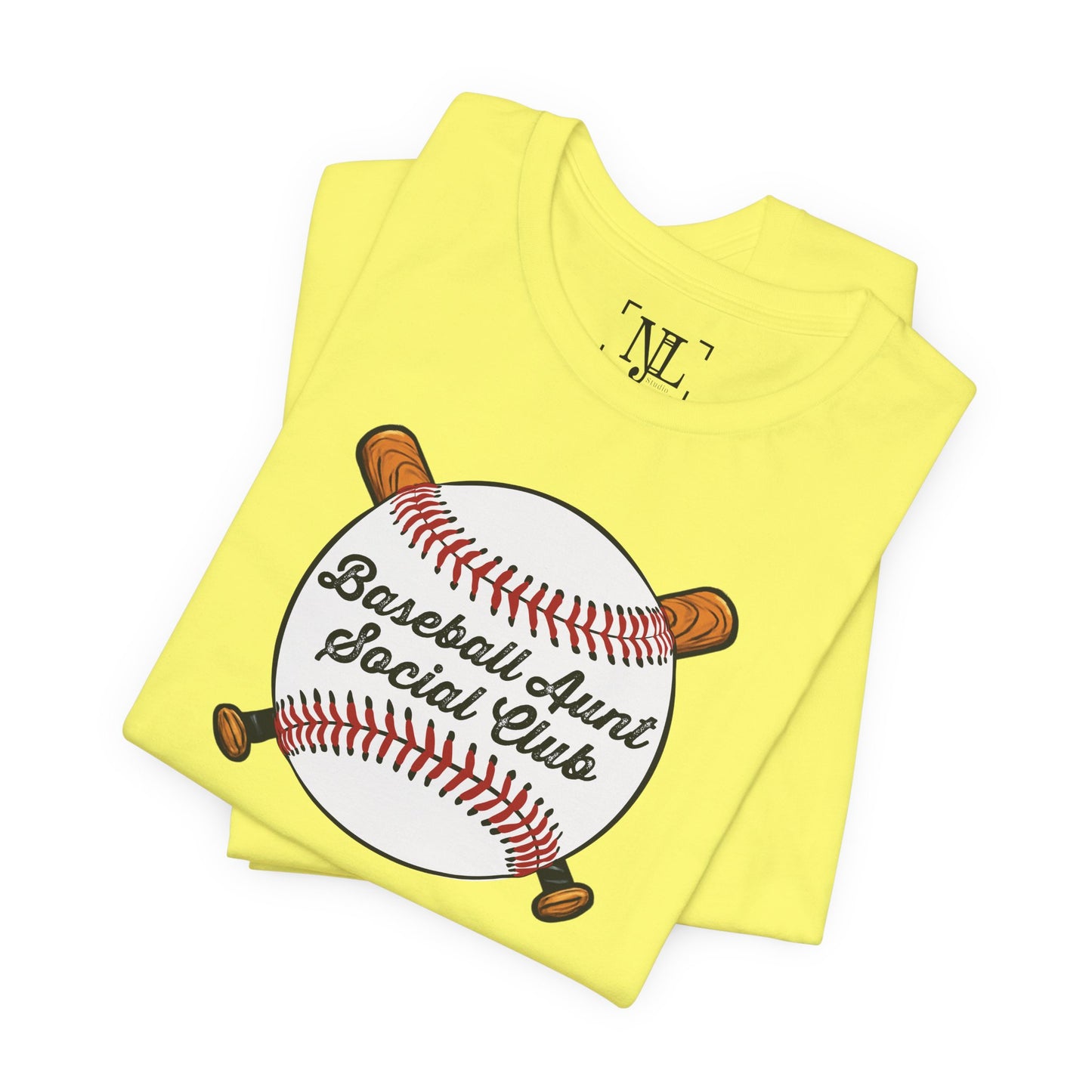 Baseball Aunt Social Club Tee — Women’s Baseball T-Shirt