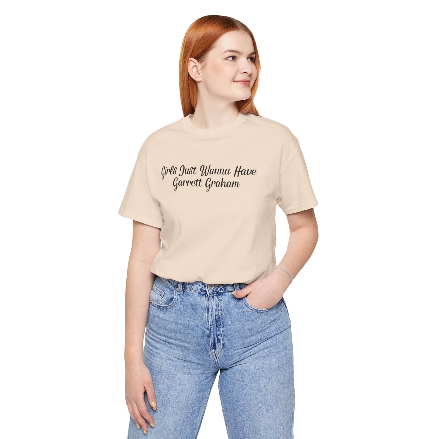 Girls Just Wanna Have Garrett Graham - Hockey Romance Inspired Tee