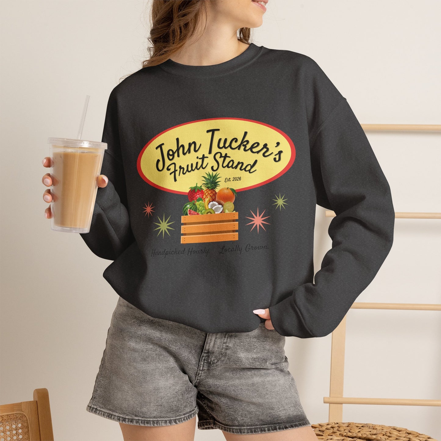 John Tucker's Fruit Stand - Hockey Romance Inspired Sweatshirt