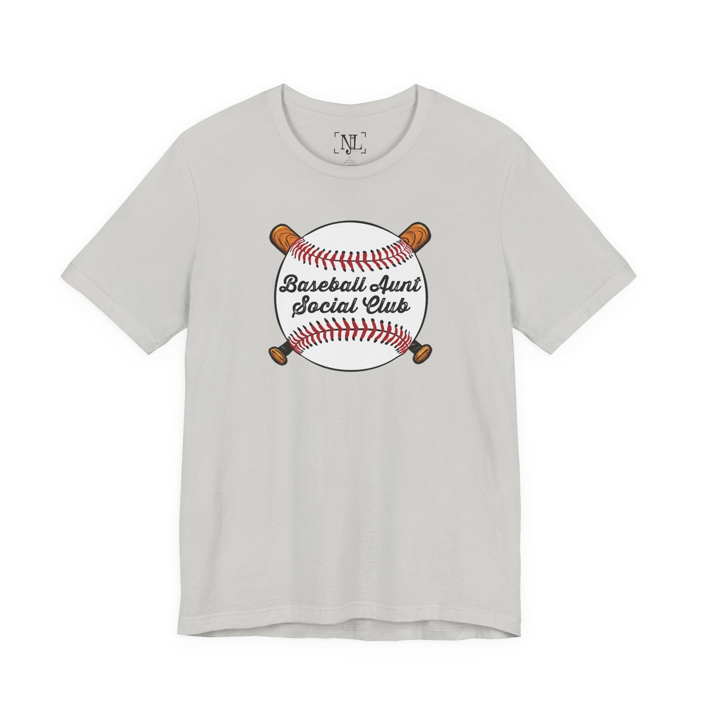 Baseball Aunt Social Club Tee — Women’s Baseball T-Shirt