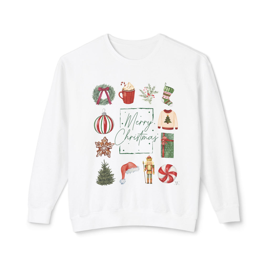Vintage Merry Christmas - Crewneck Sweatshirt