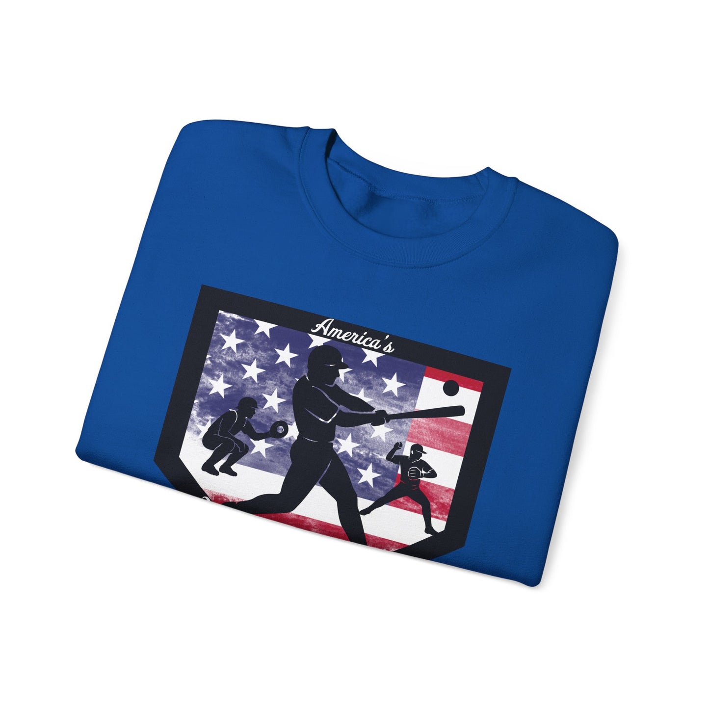 Baseball Home Plate Sweatshirt – America's Favorite Pastime Sweatshirt