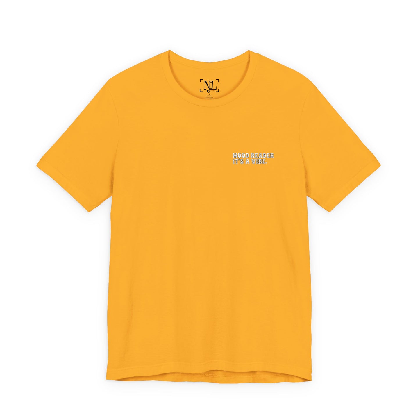 "Mood Readers. It's a Vibe." - Embroidered Literary Tee (White Text)
