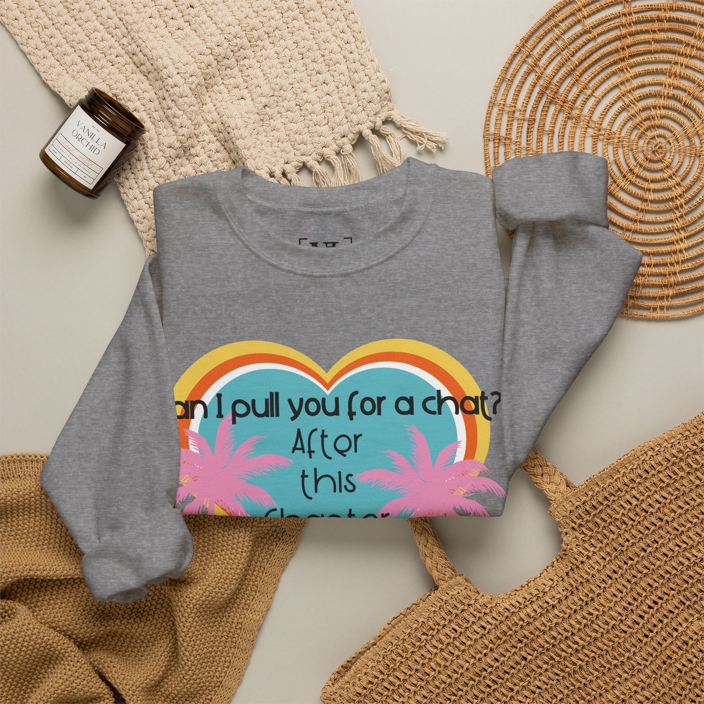 Can I Pull You for a Chat? - Bookish Villa Inspired Crewneck Sweatshirt