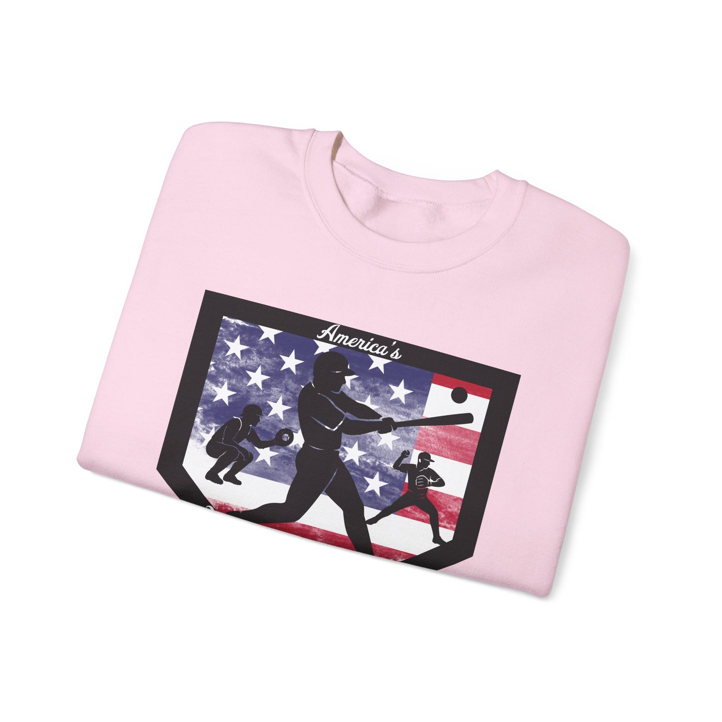 Baseball Home Plate Sweatshirt – America's Favorite Pastime Sweatshirt