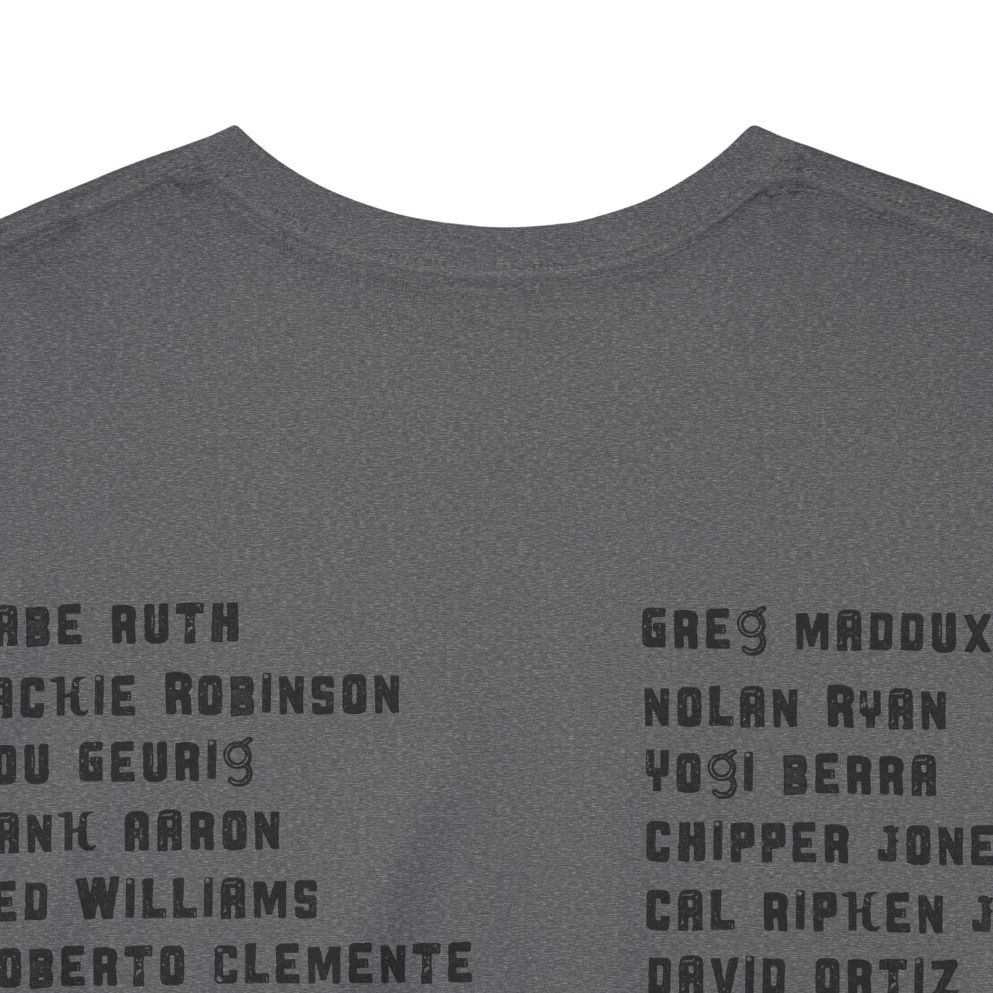 Baseball Legends T‑Shirt — "Heroes Get Remembered, Legends Never Die" Tribute Tee