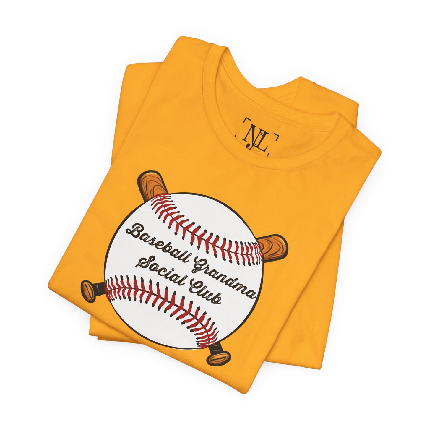 Baseball Grandma Social Club Tee — Women’s Baseball T-Shirt