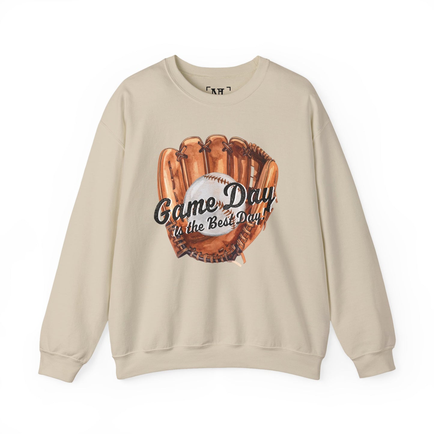 Game Day Baseball Sweatshirt — "Game Day is the Best Day" Crewneck