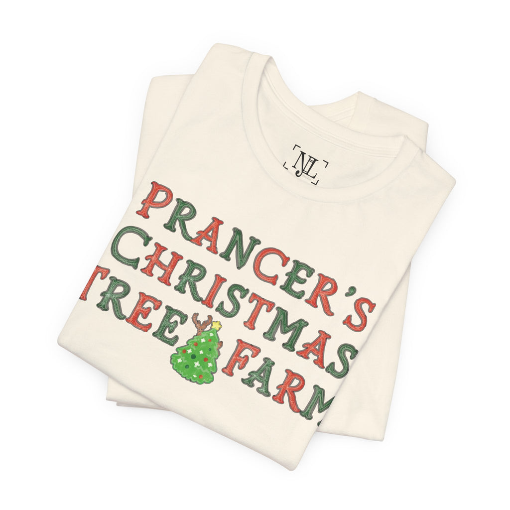 Prancer's Christmas Tree Farm Tee
