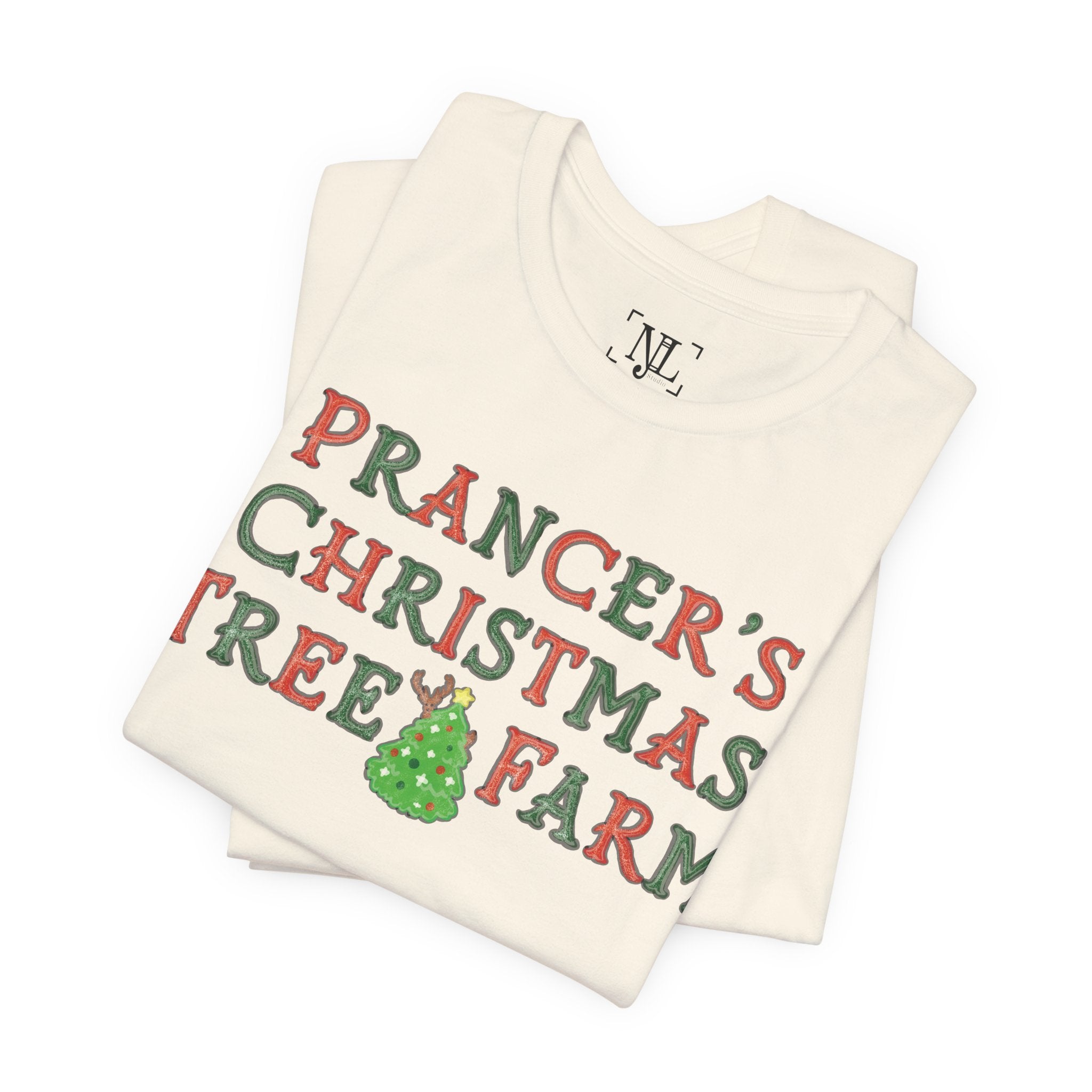 Prancer's Christmas Tree Farm Tee