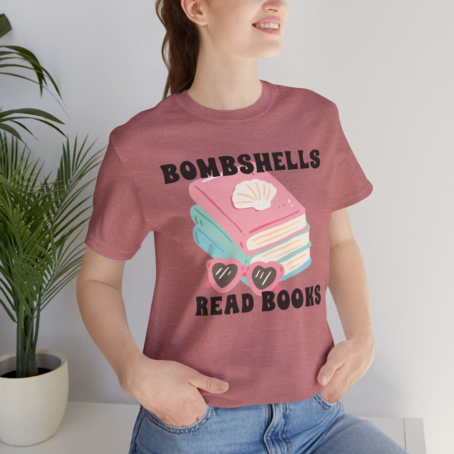 Bombshells Read Books - Bookish Villa Inspired Tee