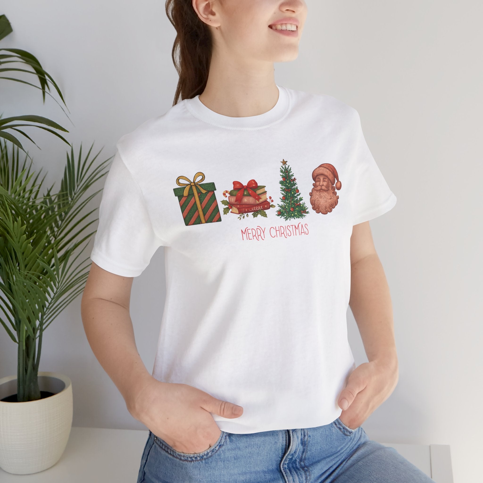 Vintage Christmas Icons - Short Sleeve Tee