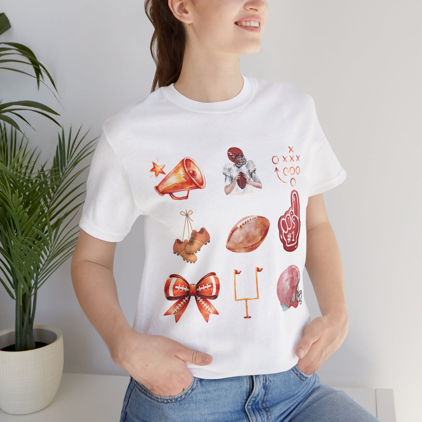 Vintage Football Icons - Graphic Tee