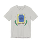 Book Lover's Short Sleeve Tee — “I like to read very much. Perhaps too much.” Graphic