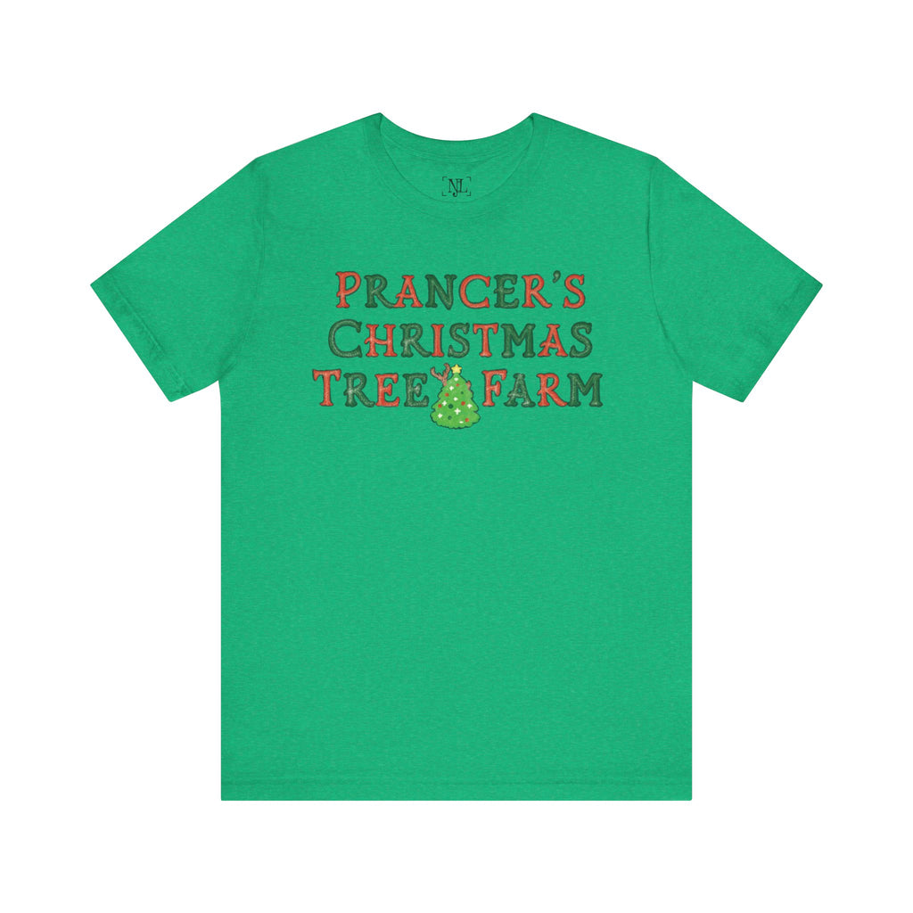 Prancer's Christmas Tree Farm Tee