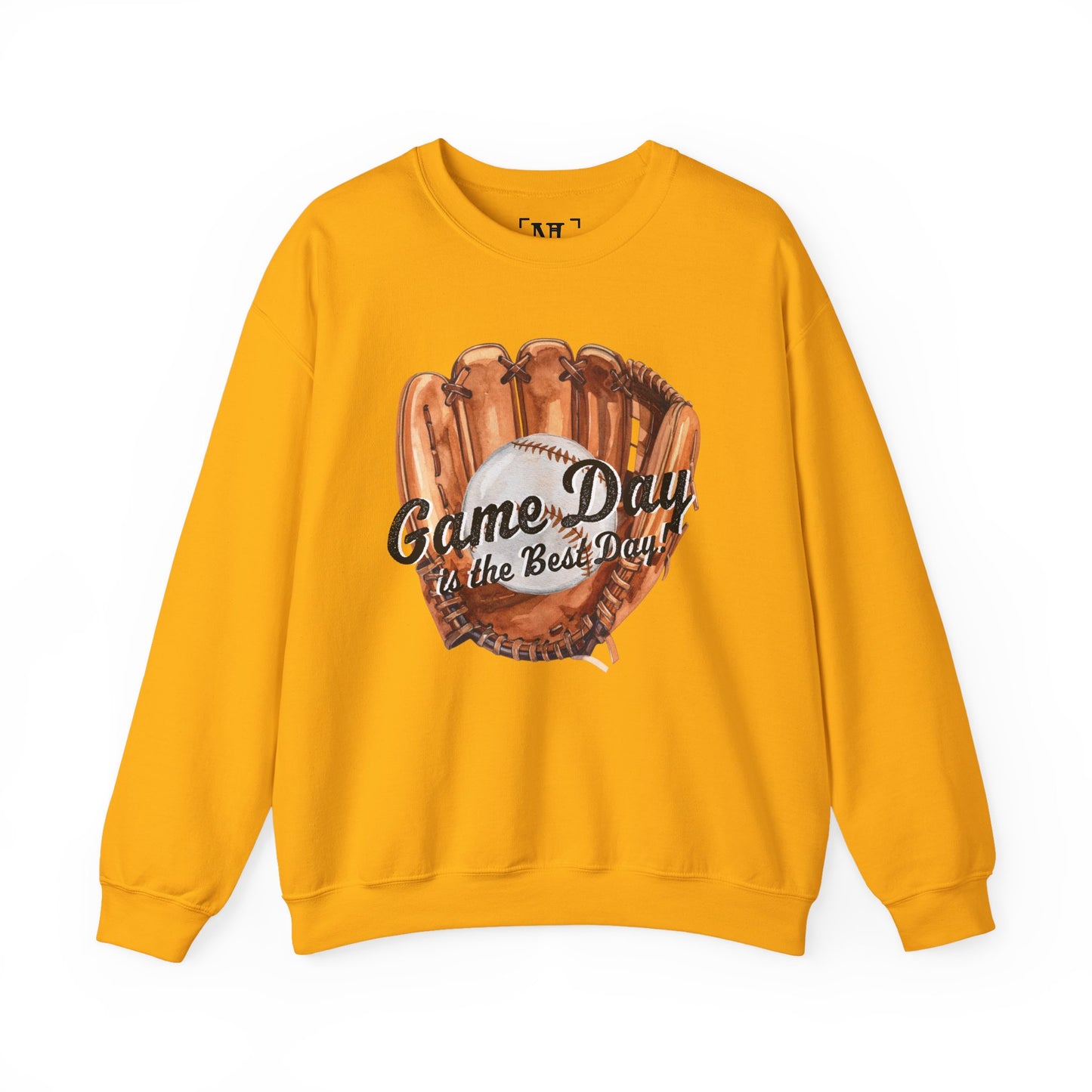 Game Day Baseball Sweatshirt — "Game Day is the Best Day" Crewneck