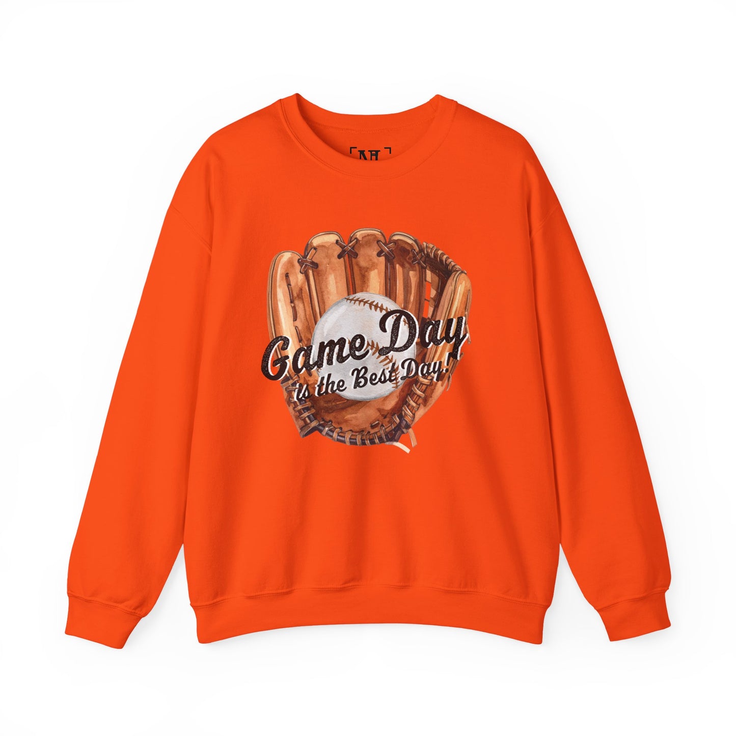 Game Day Baseball Sweatshirt — "Game Day is the Best Day" Crewneck