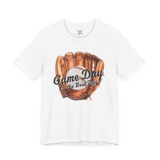 Game Day Baseball T-Shirt — "Game Day is the Best Day" Tee