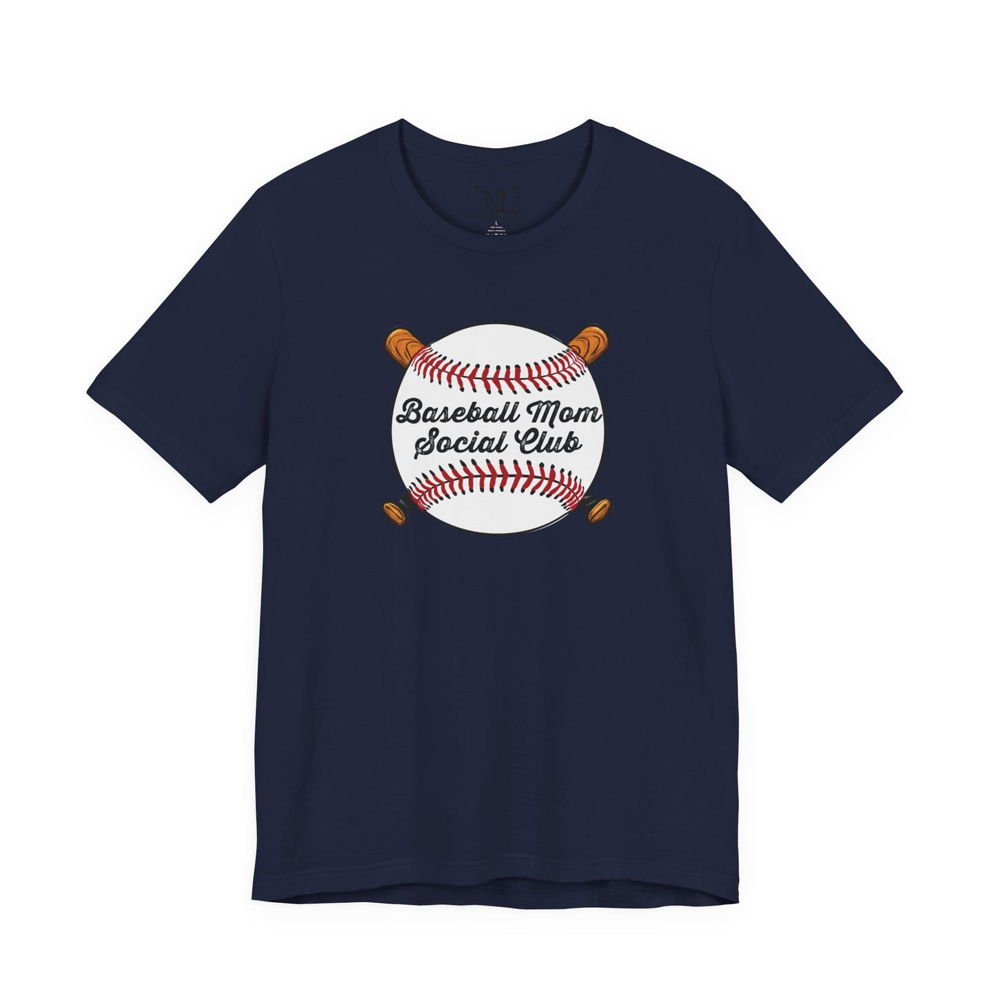 Baseball Mom Social Club Tee — Women’s Baseball Mom T-Shirt