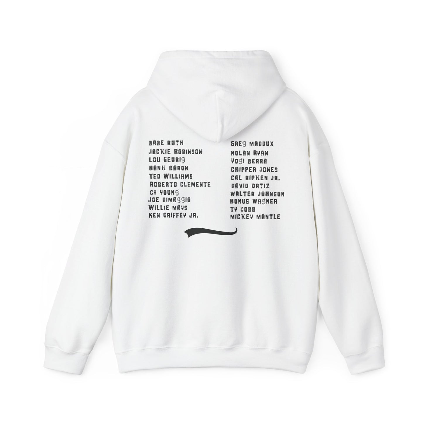 Baseball Tribute Hoodie — "Heroes Get Remembered, Legends Never Die" Hoodie