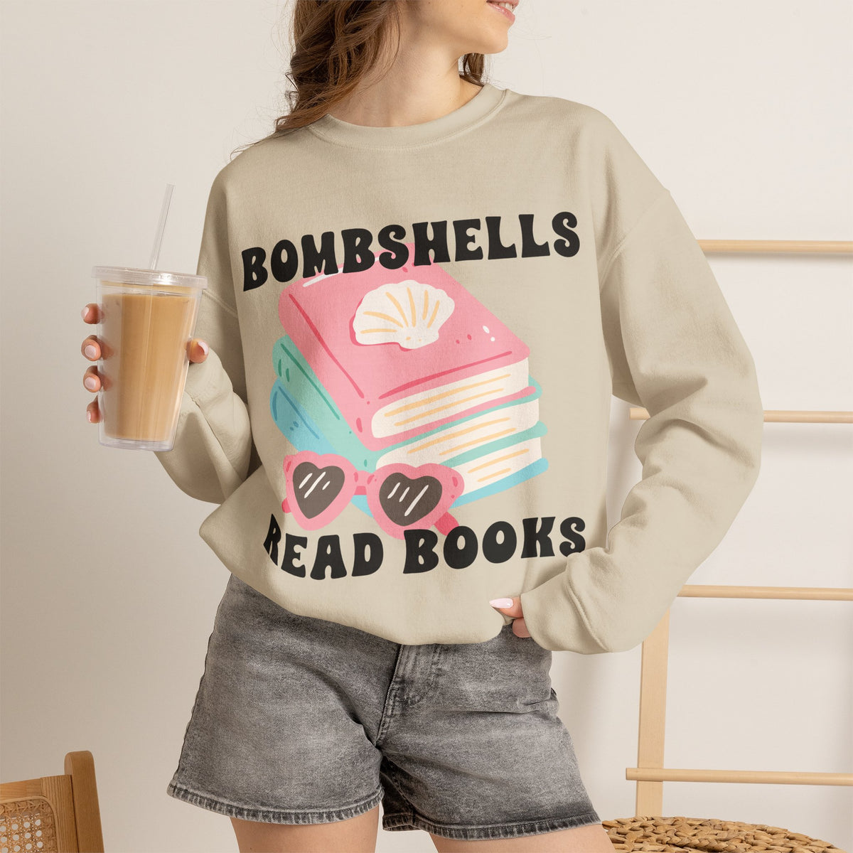 Bombshells Read Books - Bookish Villa Inspired Sweatshirt