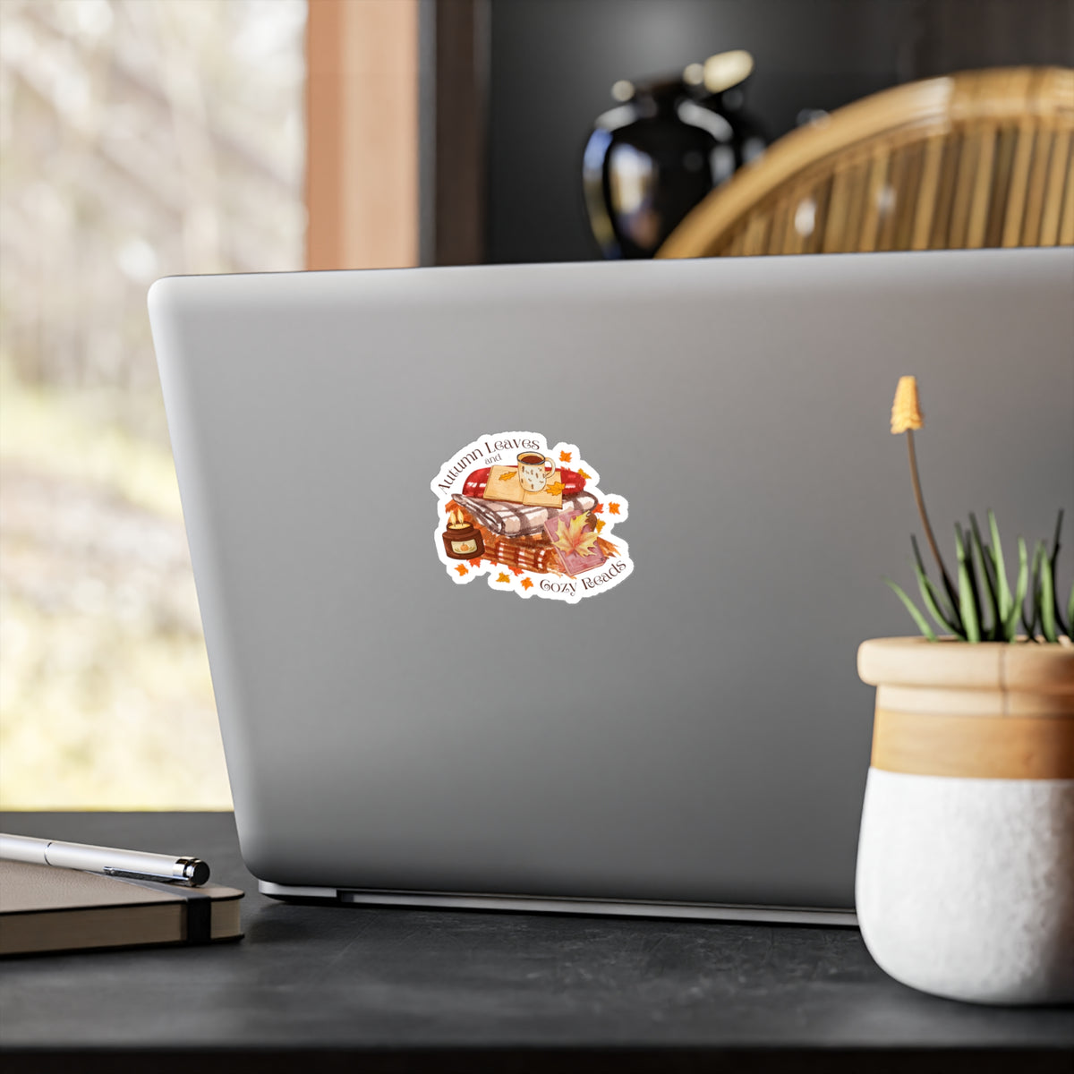 Autumn Leaves & Cozy Reads Kiss-Cut Vinyl Decals