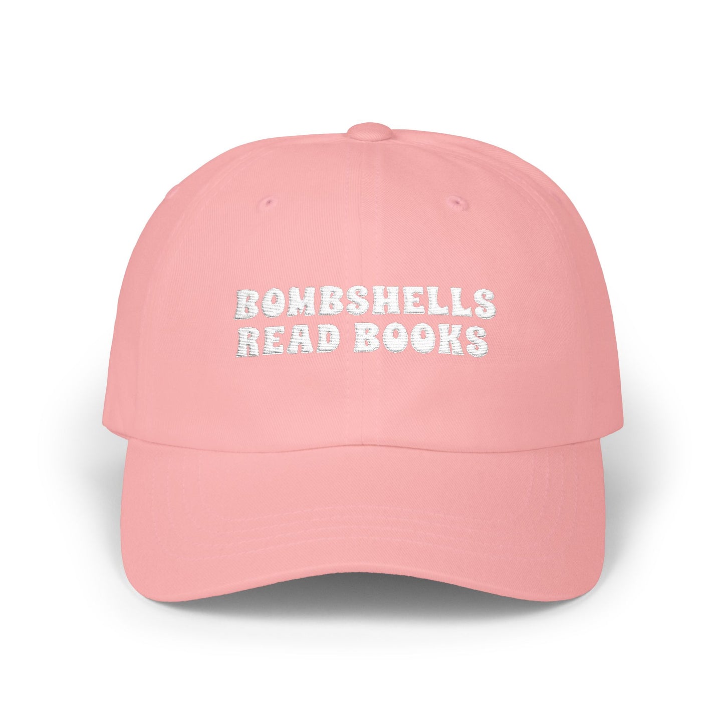 Bombshells Read Books - Bookish Villa Embroidered  Hat