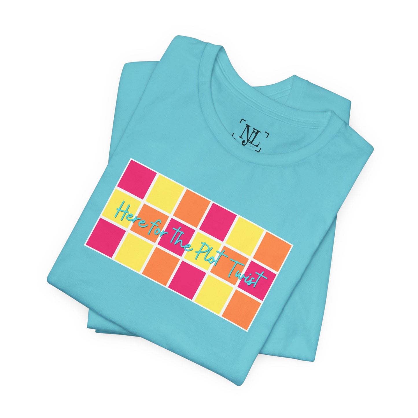 Here for the Plot Twist - Bookish Villa Inspired Tee